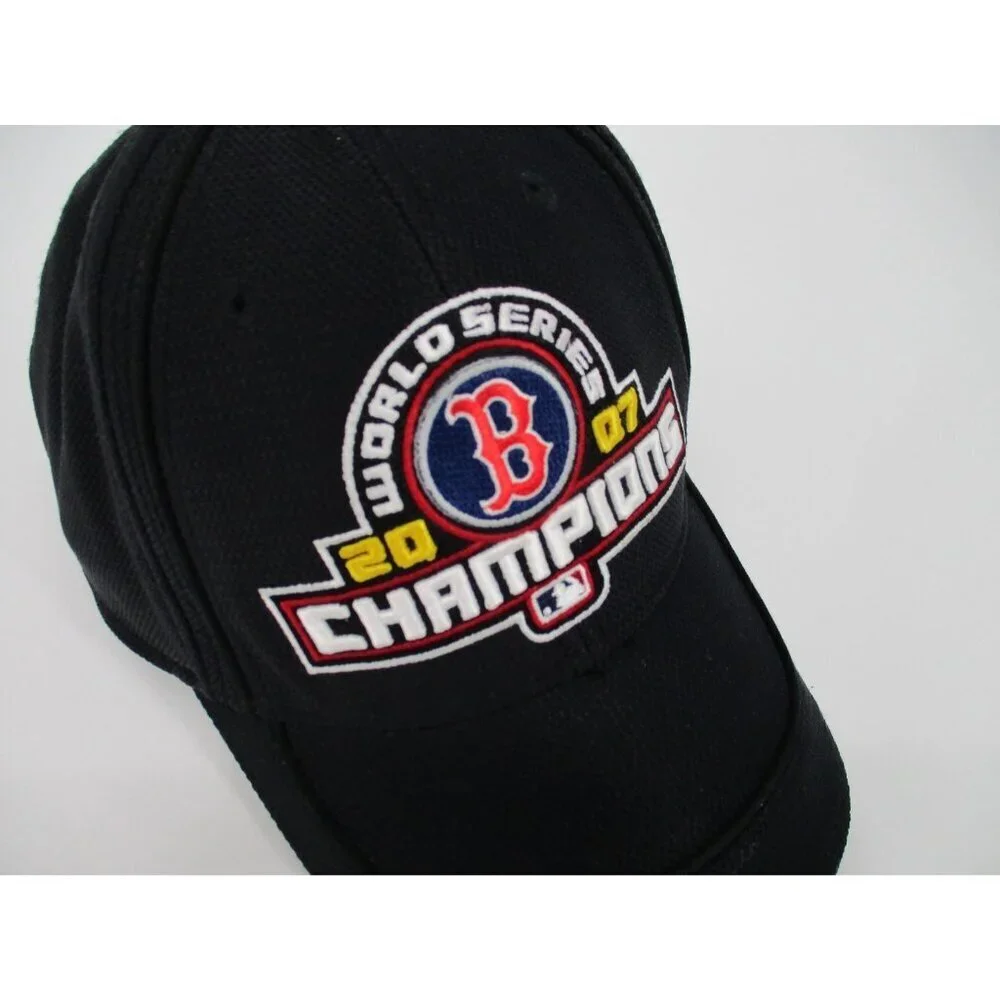 Boston Red Sox Cap Black Fitted OS World Series Champions 2007 New Era MLB